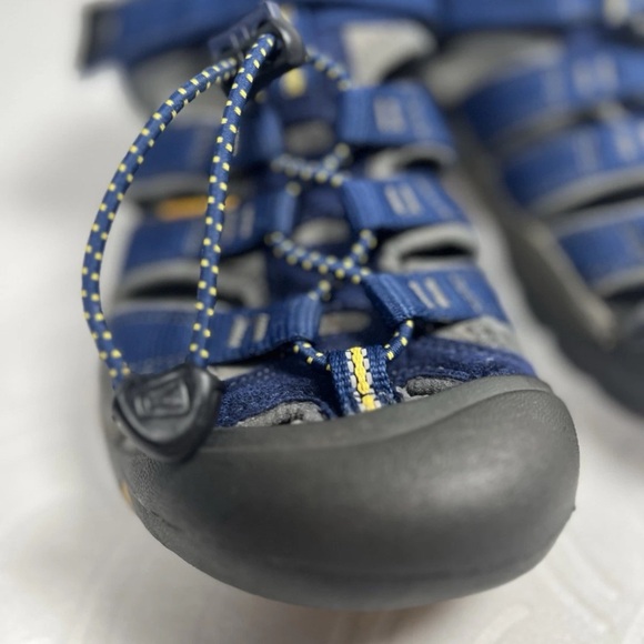 Keen Newport H2 Dark Blue Drawstring Hiking Sandals Shoes Size Little Kid 2 - Picture 3 of 8